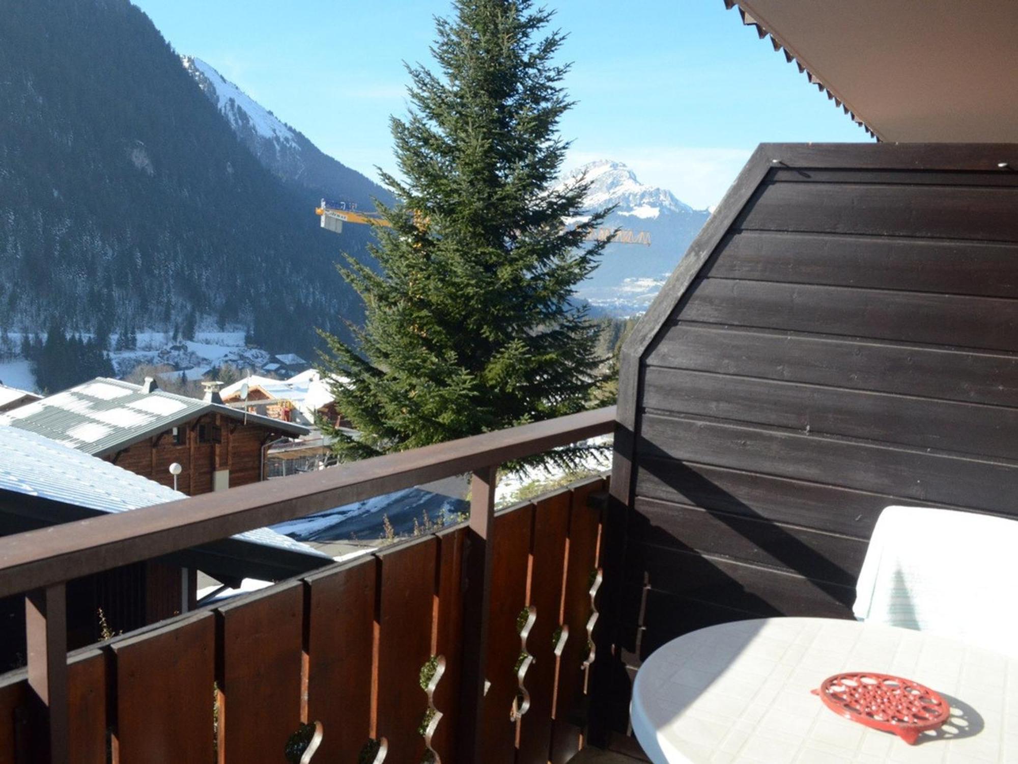 Apartament Charmant Studio 3 Pers. Avec Balcon, Proche Centre Et Remontees, Parking Inclus, Chatel - Fr-1-676-34 Zewnętrze zdjęcie