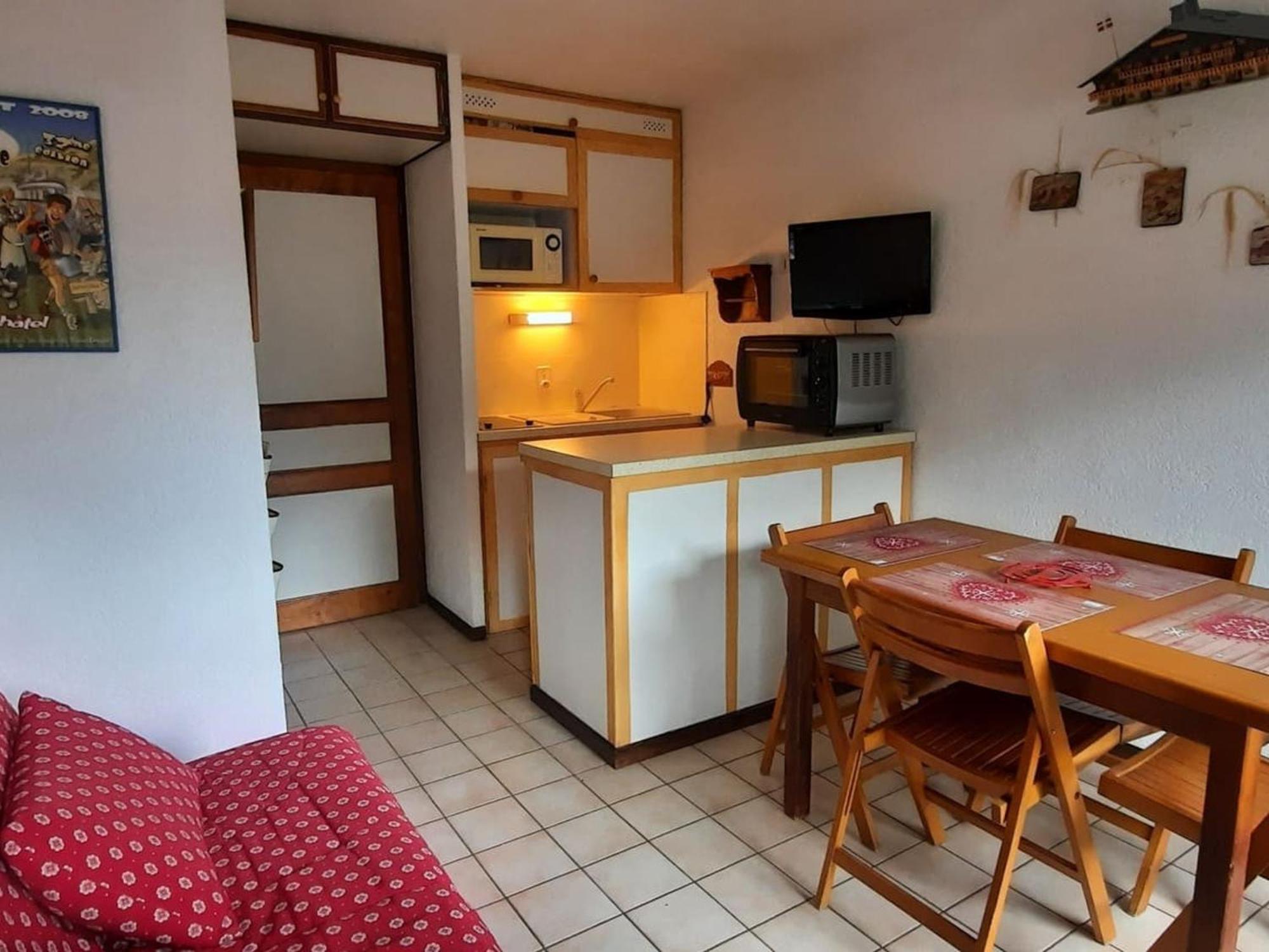 Apartament Charmant Studio 3 Pers. Avec Balcon, Proche Centre Et Remontees, Parking Inclus, Chatel - Fr-1-676-34 Zewnętrze zdjęcie